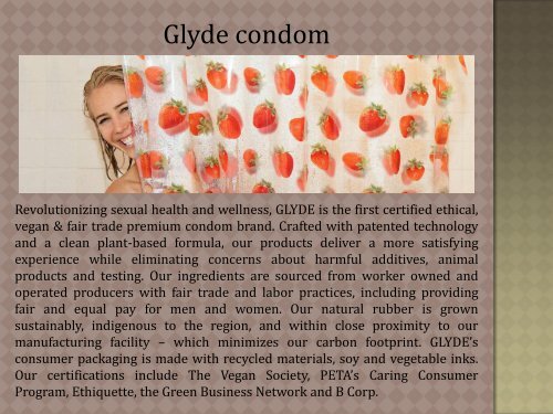 Glyde Condom