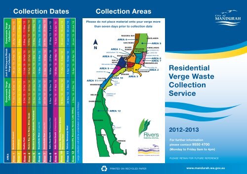CoM Verge Collections 2012 - City of Mandurah