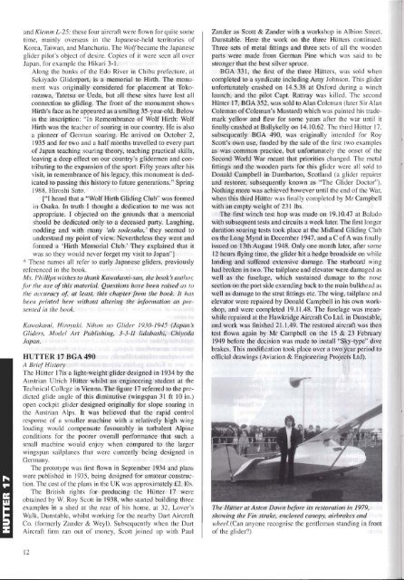 VGC News/Newsletters - Lakes Gliding Club