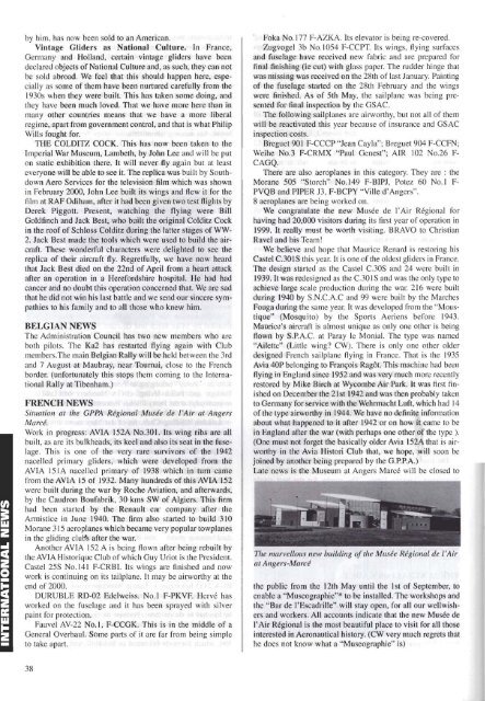 VGC News/Newsletters - Lakes Gliding Club