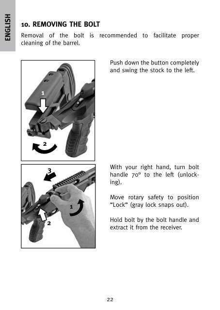 INSTRUCTIONS FOR USE BETRIEBSANLEITUNG