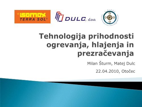 Strateška presoja vplivov na okolje različnih tehnologij za ... - GZDBK