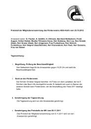 Protokoll der Mitgliederversammlung vom 25. Oktober ... - Asg.rinet.de