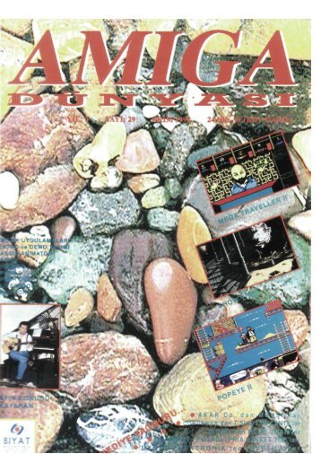 Amiga Dunyasi - Sayi 29 (Ekim 1992).pdf - Retro Dergi