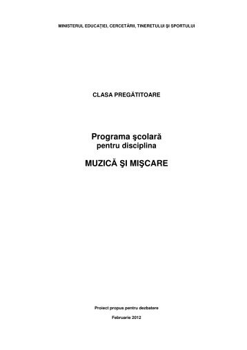 Muzica si miscare