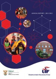 UIF Annual Report 2011/2012 - Department of Labour