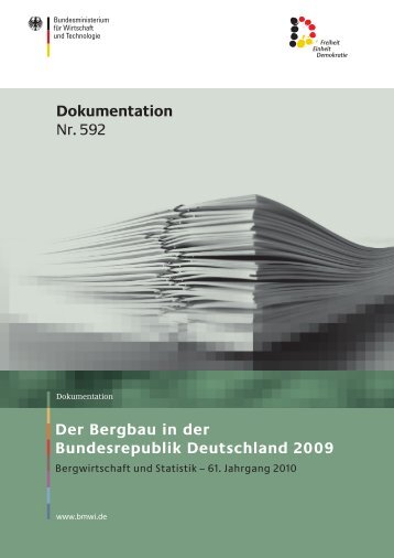 Der Bergbau in der Bundesrepublik Deutschland 2009 - LBGR
