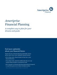 Ameriprise Financial Planning