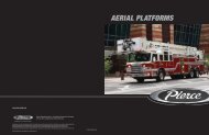 Aerial Platforms Brochure - Pierce Manufacturing