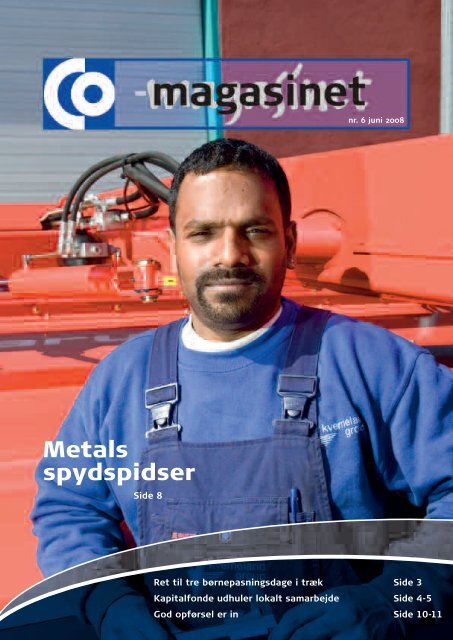 Metals spydspidser - CO-industri