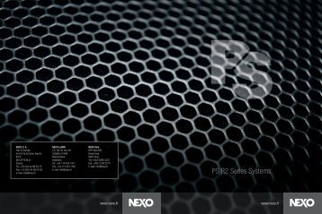 PS-R2 Brochure - Nexo