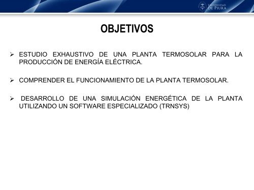 simulación de una planta termosolar de colectores cilindro ...