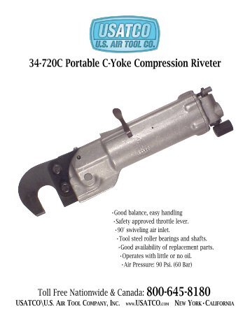 C-Yoke Rivet Squeezers