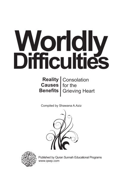 Worldly Difficulties - Reality, Causes and Benefits Published ... - QSEP