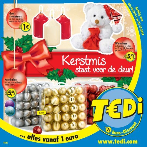 TEDI - Kerstmis - 19.11.2014