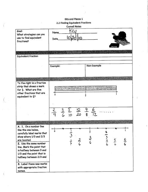 Grade Equivalent Chart Cornell