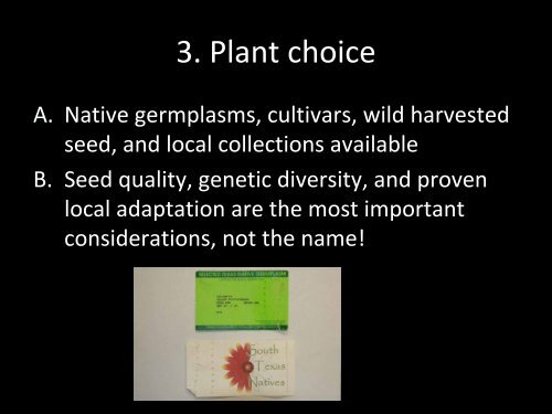 Native Prairie Restoration in South Texas - Caesar Kleberg Wildlife ...