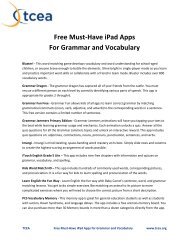 Free Must-Have iPad Apps For Grammar and Vocabulary - TCEA
