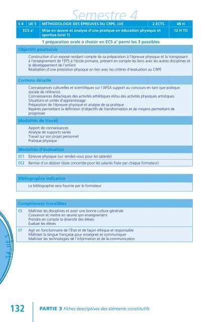 Semestre 2 - IUFM