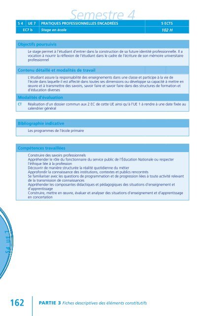 Semestre 2 - IUFM