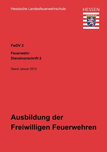 Ausbildung der Freiwilligen Feuerwehren