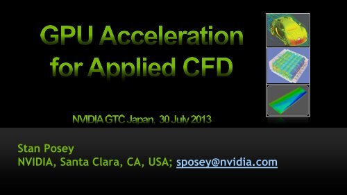 CFD - GPU Technology Conference