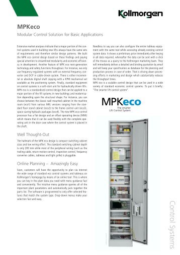 MPKeco - Kollmorgen Steuerungstechnik GmbH