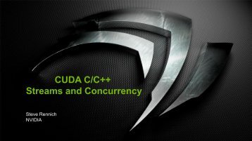 CUDA C/C++ Streams and Concurrency