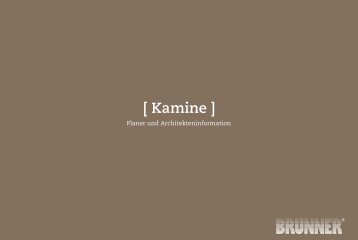 BRUNNER Kamine