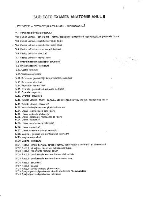 Subiecte anatomie - OvidiusMD