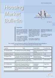 Housing Market Bulletin Vol. 2 Issue 6 - National Housing Finance ...
