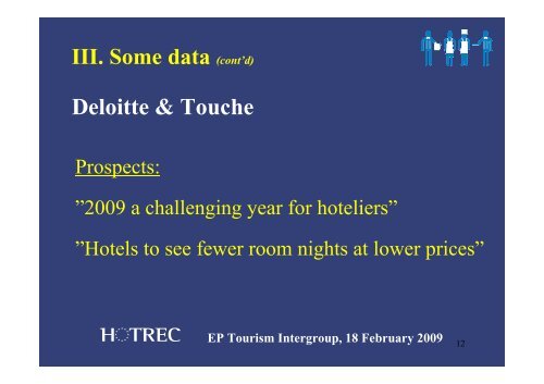 HOTREC presentation 18.2.2009 - ENAT | European Network for ...