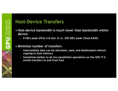 Tutorial: Introduction to CUDA Fortran | GTC 2013