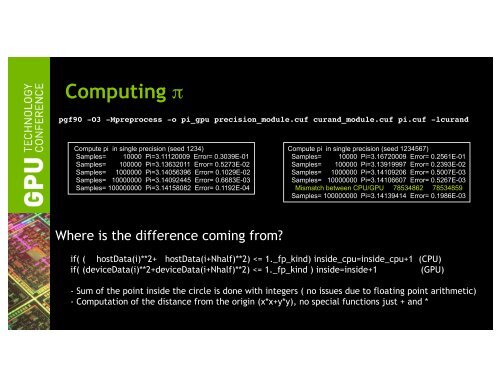 Tutorial: Introduction to CUDA Fortran | GTC 2013