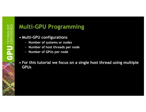 Tutorial: Introduction to CUDA Fortran | GTC 2013