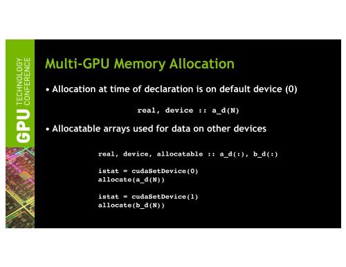 Tutorial: Introduction to CUDA Fortran | GTC 2013