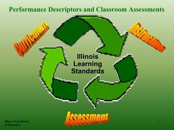 Fine Arts Performance Descriptors and Classroom Assessments