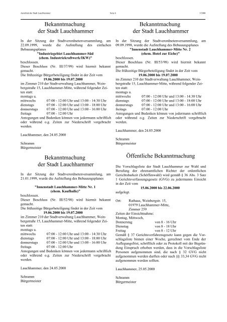 Agenda 21 aktiv- global denken, lokal handeln - Stadt Lauchhammer