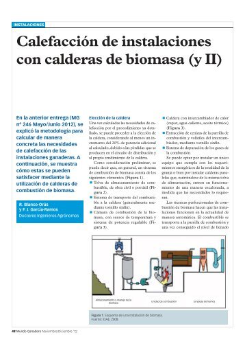 CalefacciÃ³n de instalaciones con calderas de biomasa (y II)