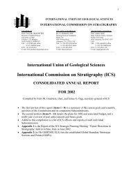 International Commission on Stratigraphy (ICS) - Site Científico de ...