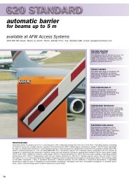 FAAC-620 Standard Brochure