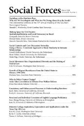 Table of Contents (PDF) - Social Forces