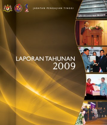 laporan tahunan 2009 - Jabatan Pengajian Tinggi - Kementerian ...