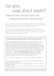 Ist drin, was drauf steht? - ROYAL CANIN Tiernahrung GmbH & Co ...