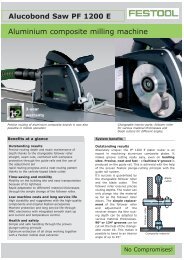 Festpool equipment brochure