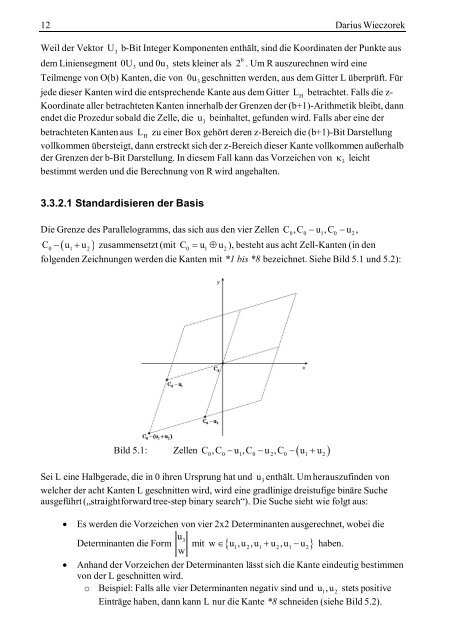 Das Auswerten von Determinanten - UniversitÃ¤t Bonn