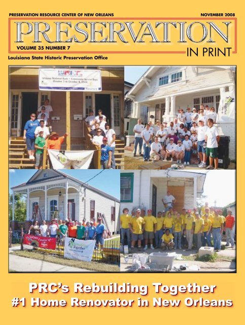 PRC's Rebuilding Together PRC's Rebuilding Together