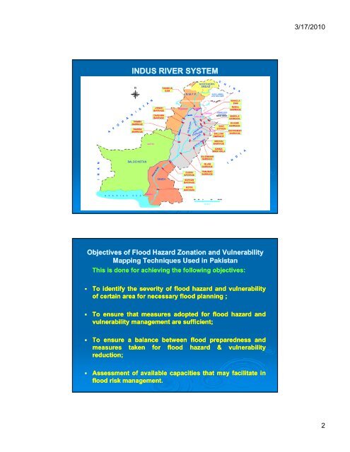 Techniques for flood hazard zonation and vulnerability ... - NDMA