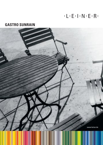 Gastro-SunRain - Leiner GmbH