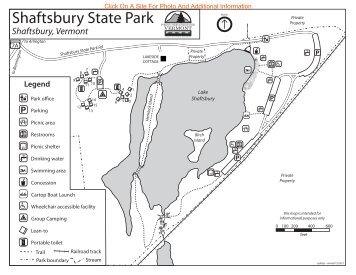 Lake Shaftsbury State Park Map & Guide (pdf) - Vermont State Parks